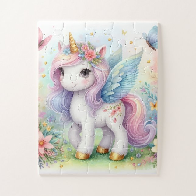 Puzzle Unicorn (Vertical)