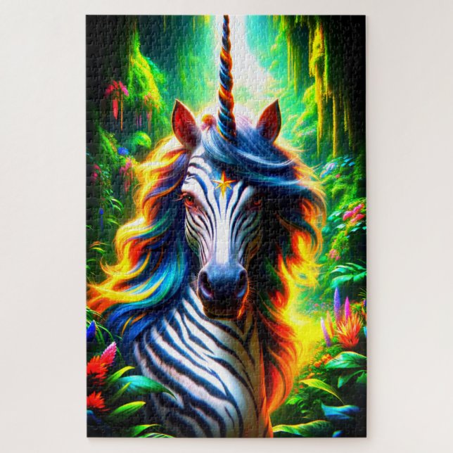 Puzzle Unicorn Art (Vertical)