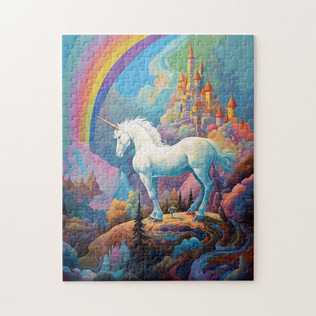 Puzzle Unicorn Imaginaire Art (Vertical)