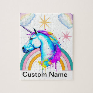 Puzzle Unicorn Kids Personnaliser