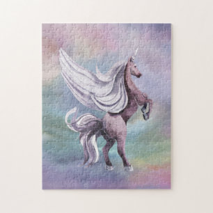 Puzzle Unicorn magique   Aquarelle couleur Imaginaire pas