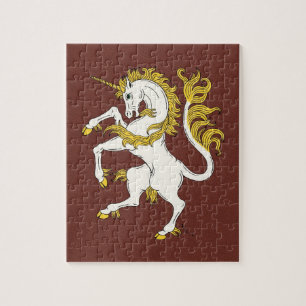 Puzzle Unicorn Rampant