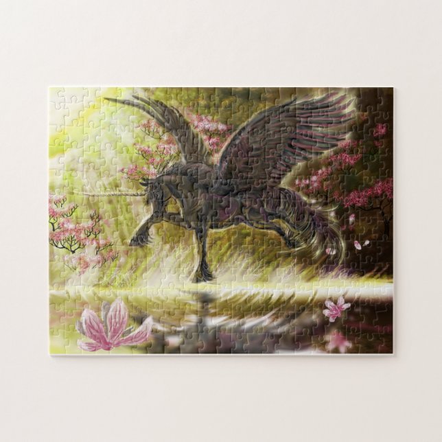 Puzzle Unicorne à aile tactile douce~puzzle (Horizontal)