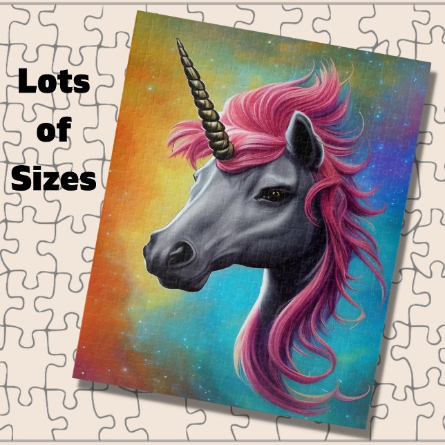 Puzzle Unicorne avec Pink Mane Jigsaw (Créateur téléchargé)