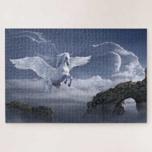 Puzzle Unicorne en vol