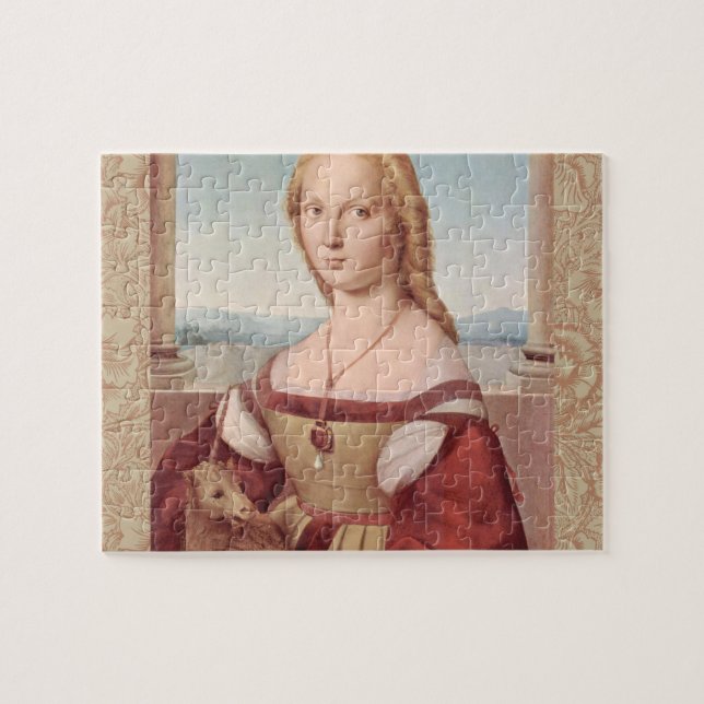 Puzzle Unicorne et la dame (Horizontal)