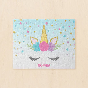 Puzzle Unicorne magique Enfants personnalisés