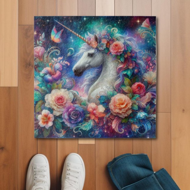 Puzzle Unicorne mystique Imaginaire céleste (Créateur téléchargé)