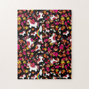 Puzzle Unicorns Rainbows et Cupcakes Doodles Motif