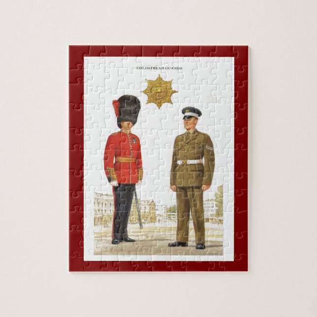 Puzzle Uniformes militaires historiques, gardes de (Vertical)