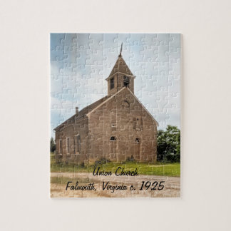 Puzzle Union Church, Falmouth, Virginia c. 1925