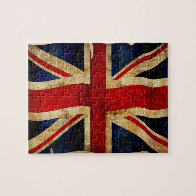 Puzzle Union Jack (Horizontal)