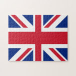 Puzzle Union Jack - Drapeau du Royaume-Uni<br><div class="desc">Drapeau du Royaume-Uni.  Le Royaume-Uni de Grande-Bretagne et d'Irlande du Nord utilise comme drapeau national la bannière royale connue sous le nom d'Union Jack ou Union Flag (malgré la croyance populaire,  les deux termes sont techniquement corrects).</div>