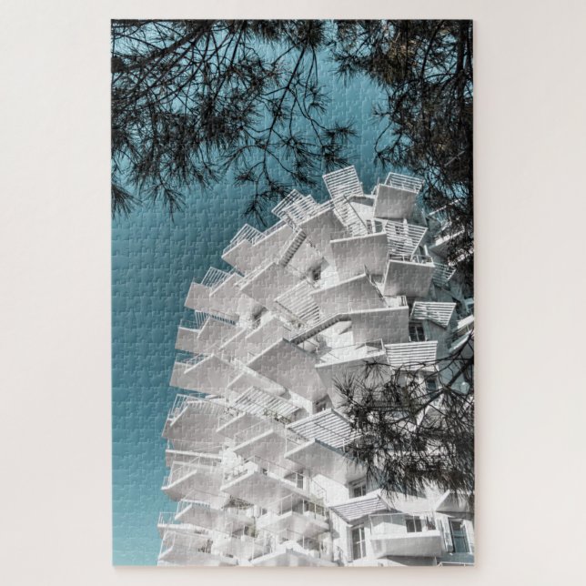 Puzzle Unique brutalist architecture 1000 pieces adult (Vertical)