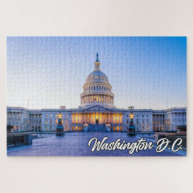 Puzzle United States Capital Building, Washington, D.C. (Horizontal)