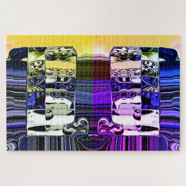 Puzzle Unités Aliens de la vie art (Horizontal)