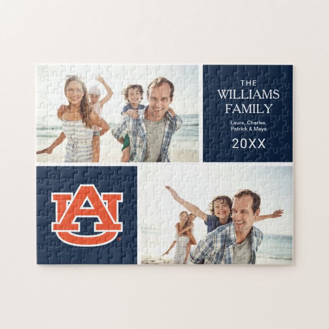 Puzzle Université d'Auburn | Auburn UA Logo (Horizontal)