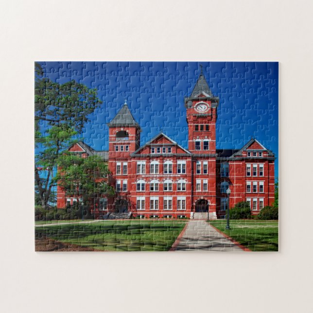 Puzzle Université Samford Hall Alabama. (Horizontal)