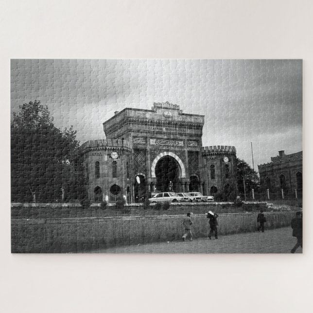 Puzzle Université vintage Turquie Istanbul (Horizontal)