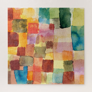 Puzzle Untitled abstract water color squares - Paul Klee