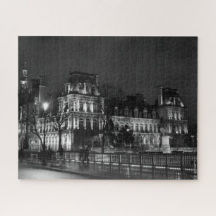 Puzzle Urbain, moderne photo de vie nocturne parisienne