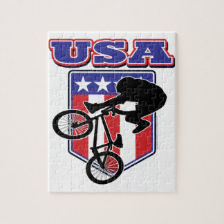 Puzzle USA BMX Biker