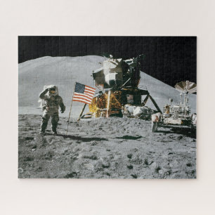 Puzzle USA Historic Apollo Moon Landing