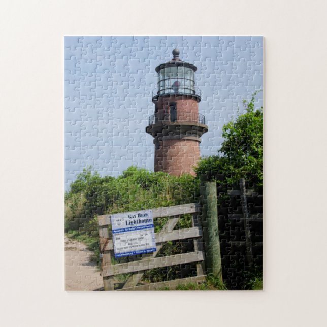 Puzzle USA, Massachusetts, Martha's Vineyard, Aquinnah. (Vertical)