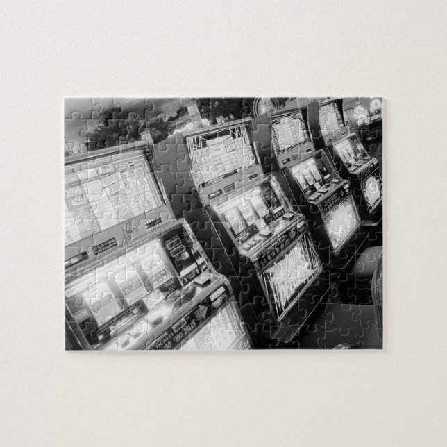 Puzzle USA, Nevada, Las Vegas : Machines à sous de casino (Horizontal)