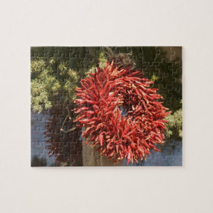 Puzzle USA, Nouveau Mexique, Père Noël Fe : Centre-ville