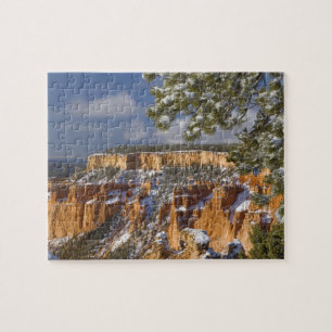 Puzzle USA, Utah, Bryce Canyon National Park.Sunrise