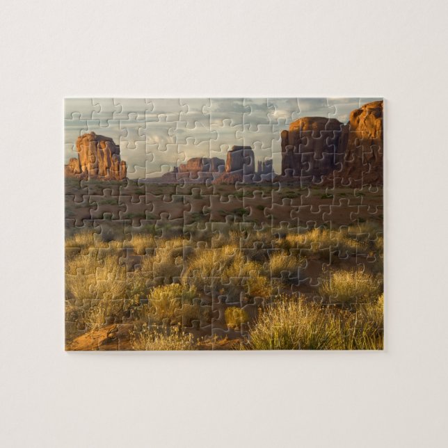 Puzzle USA, Utah, Monument Valley National Park. (Horizontal)