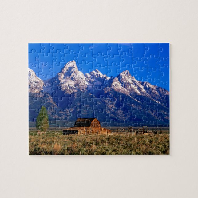 Puzzle USA, Wyoming, Grand Teton National Park, matin (Horizontal)