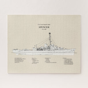 Puzzle USCG Cutter Spencer wpg-36 - SBD