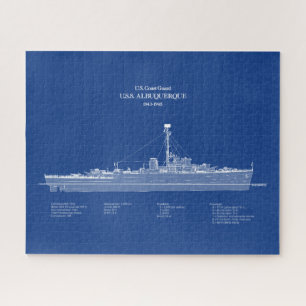 Puzzle USCG USS Albuquerque PF-7 - ABD