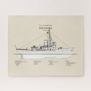 Puzzle USCGC Escanaba wpc-77 - SBD