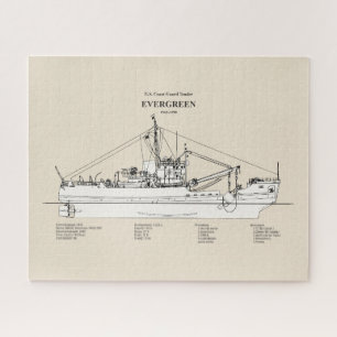 Puzzle USCGT À feuillage persistant wlb-295 - SBD