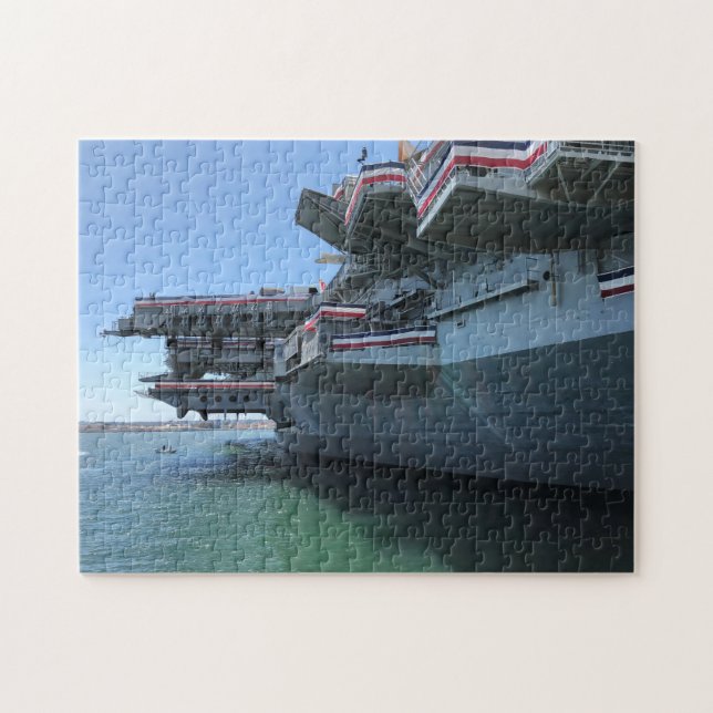 Puzzle USS Midway navire à San Diego (Horizontal)