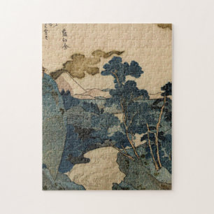 Puzzle Utagawa Kuniyoshi - Une vue nocturne de Fuji