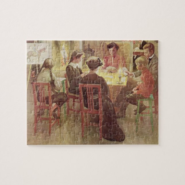 Puzzle Vacances de Noël, pub. dans "Lasst Licht Hinin" (" (Horizontal)