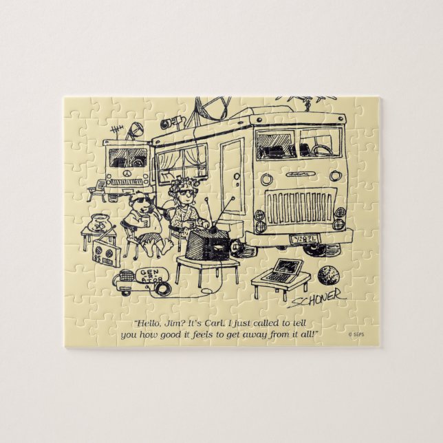 Puzzle Vacances en famille (Horizontal)