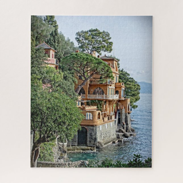 Puzzle Vacances en Italie - Portofino - 16x20 - 520 pcs (Vertical)