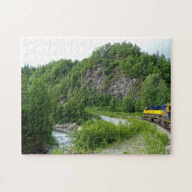 Puzzle Vacances en train Denali Express Alaska Photograph (Horizontal)