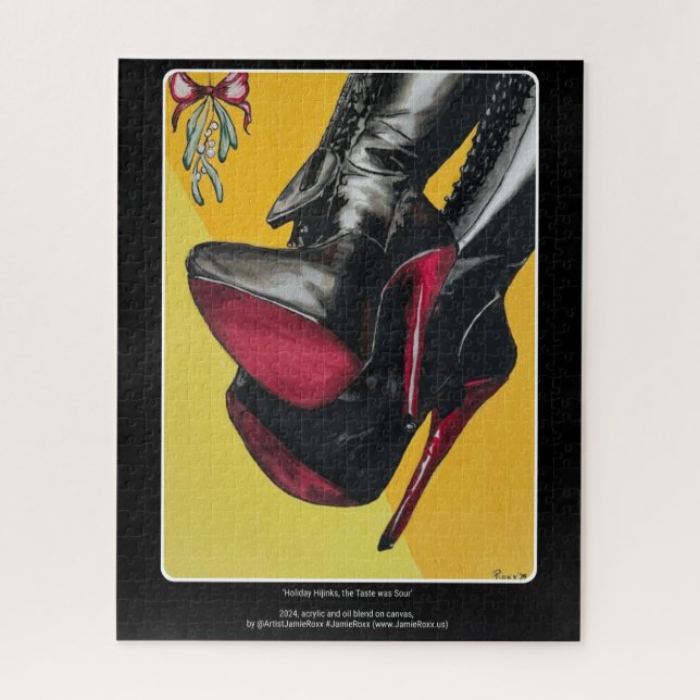 Puzzle 'Vacances hijinks, le goût était aigre' Peinture s (Vertical)