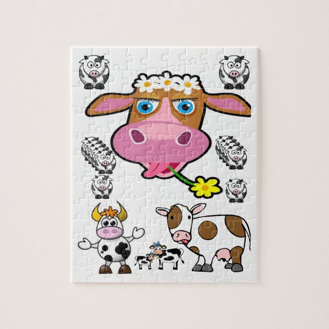 Puzzle Vache (Vertical)