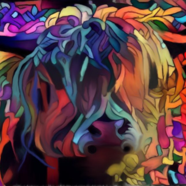 Puzzle Vache écossaise des Highlands (Créateur téléchargé)