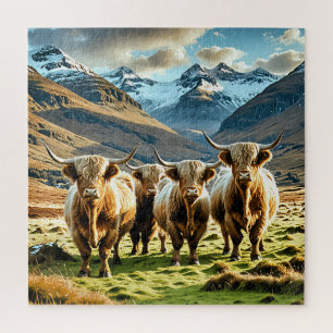 Puzzle Vaches Highland,