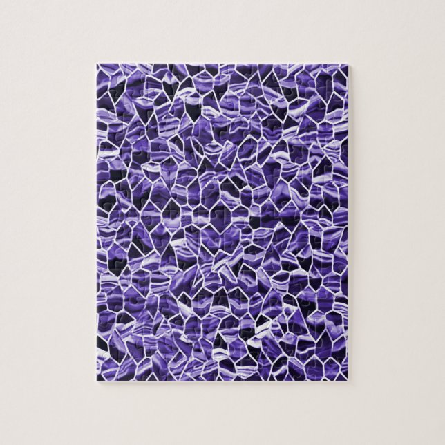 Puzzle Vague en violet.... (Vertical)