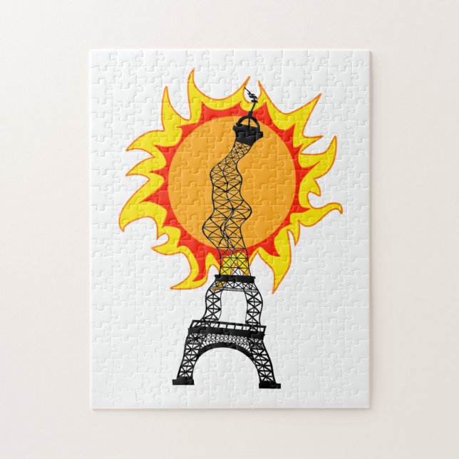 Puzzle Vague thermique européenne (Vertical)