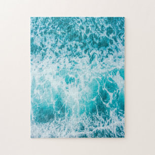 Puzzle Vagues tropicales de l'océan bleu
